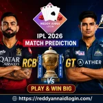 RCB vs GT IPL 2026 Match Preview: Pitch Report, Playing XI & Prediction