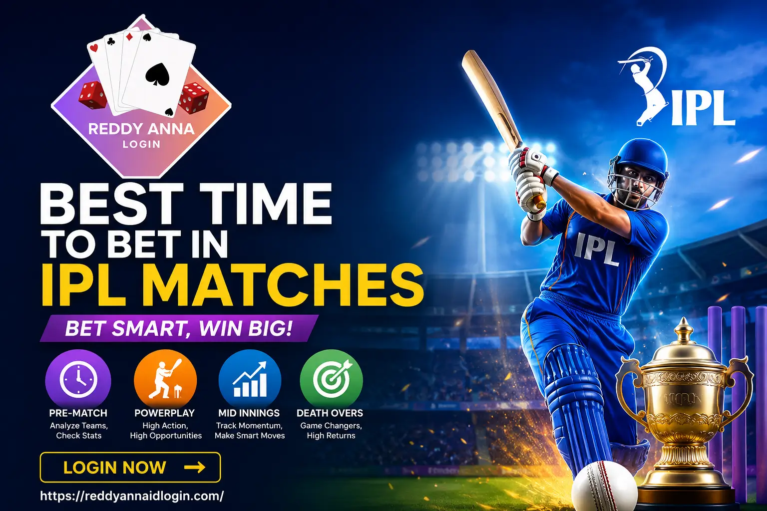 Best Time to Bet in IPL Matches India