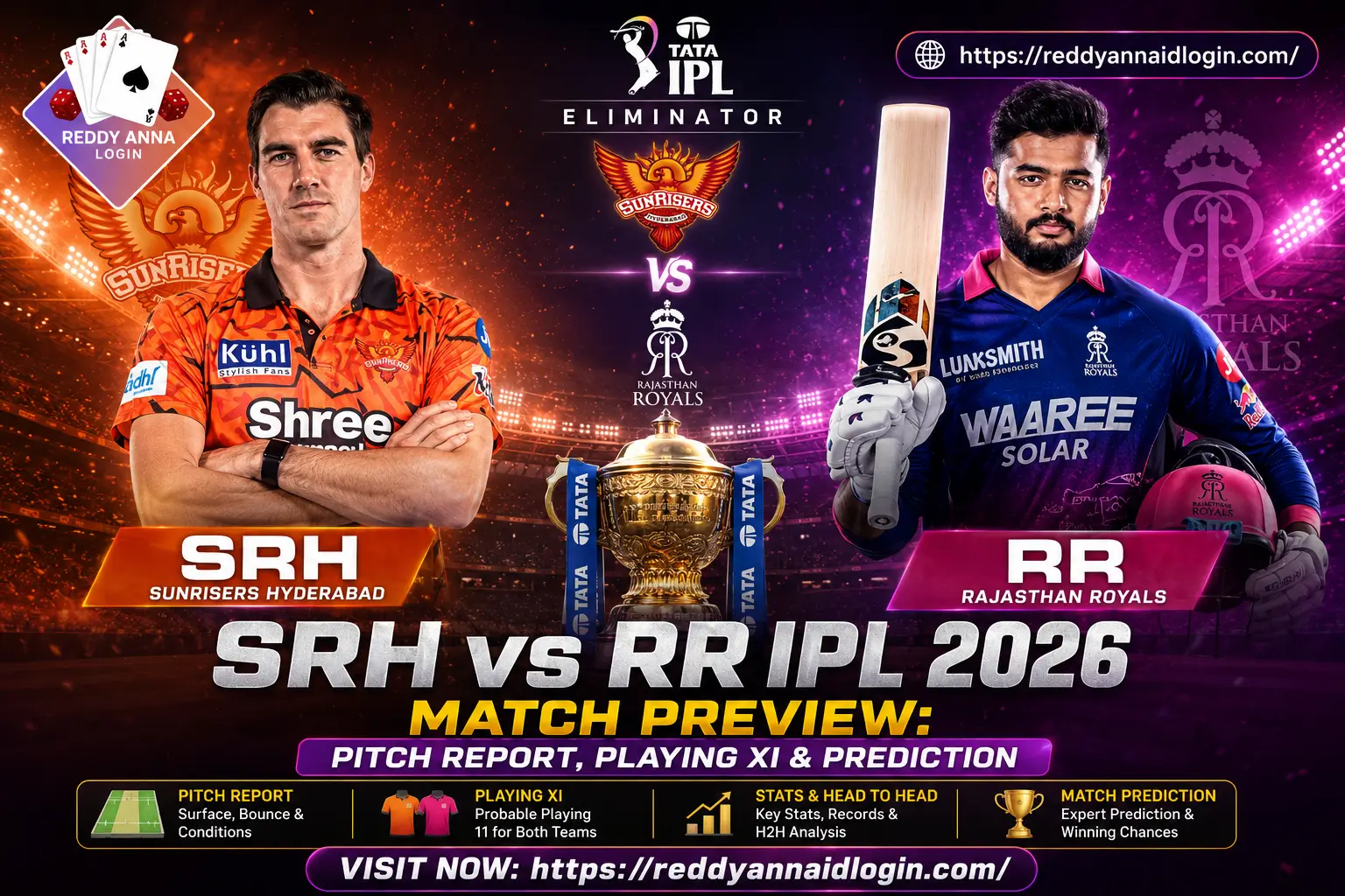 SRH vs RR eliminator prediction